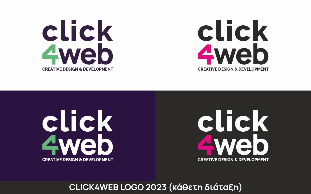 σχεδιασμός λογοτύπου click4web